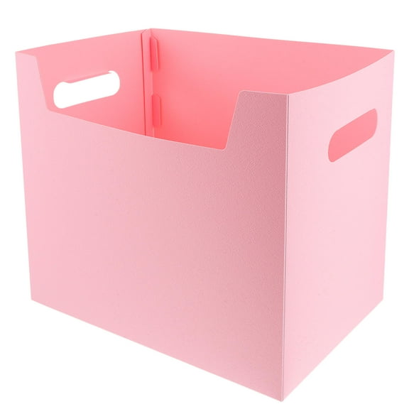 OFFIGAM Office Desktop Storage Box Pink PP File Organization Home Use 1Set