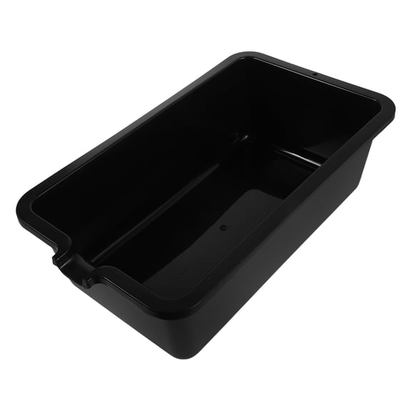 OFFIGAM Oil Drain Pan for Car with Wear Resistant Plastic Large Capacity and Ergonomic Handles
