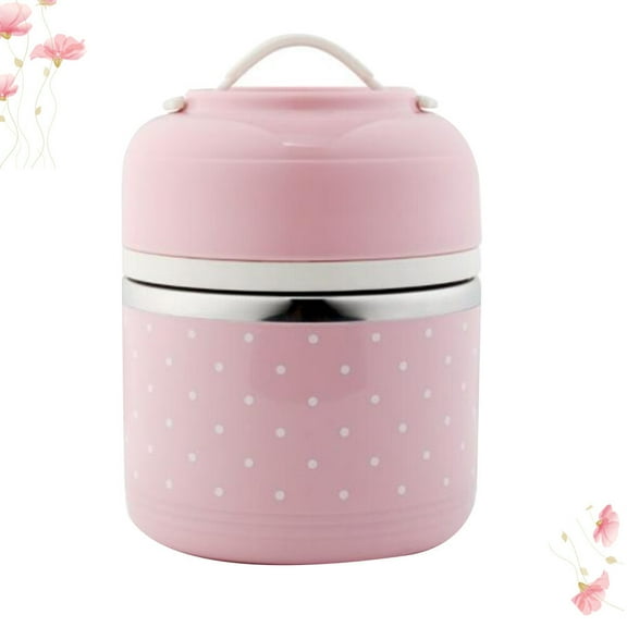 OFFIGAM Outdoor Lunch Box Stainless Steel Preservation Box Heat Preservation for People who Need Meal Containers 1Pcs