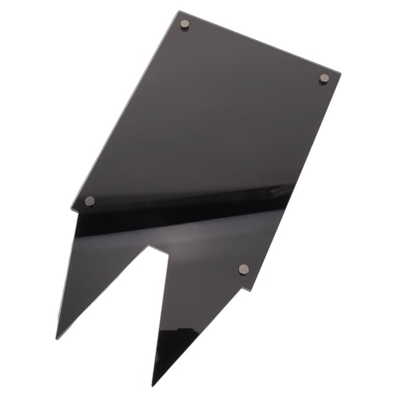 OFFIGAM Outdoor Waterproof Acrylic Grave Frame with Stake Easy Install Fade Resistant Memorial