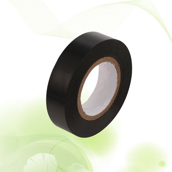 OFFIGAM PVC Wire Tape Waterproof Black Electrical Insulation for DIY Enthusiasts 1Pack