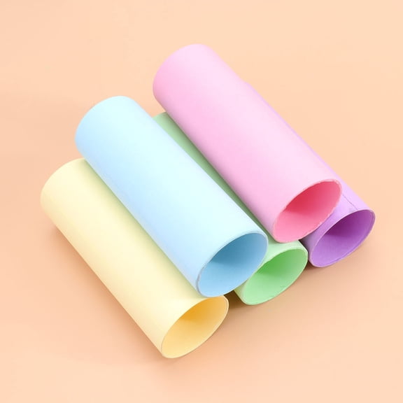 OFFIGAM 20-Pack Assorted Color Paper Tubes for Art and Craft Drawings, 11cm Length, 4cm Diameter