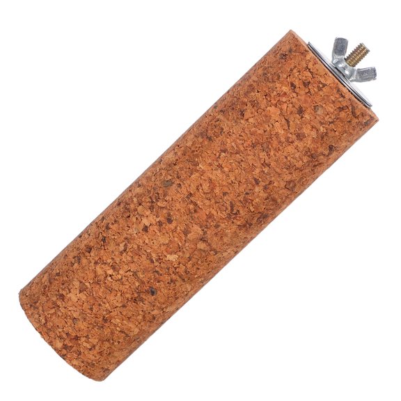 OFFIGAM Universal Parrot Perch Stand Pole with Natural Cork Chewing and Grinding