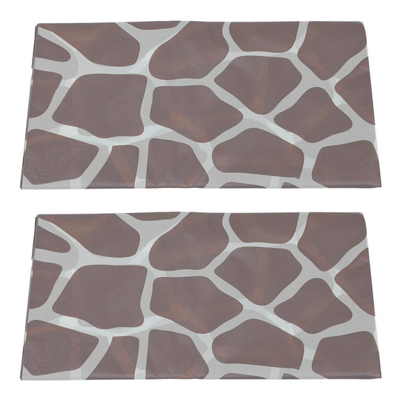 OFFIGAM Party Tablecloth 2Pcs Rectangular Peva Table Covers Waterproof And Oil Resistant Assorted Color