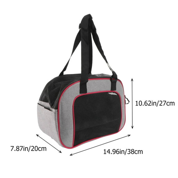 OFFIGAM Pet Outing Bag Handbag For Pet Cloth 1Pcs Red