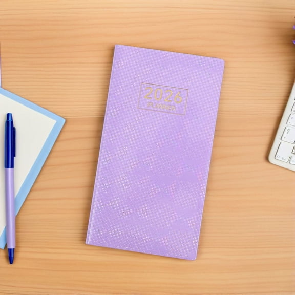 OFFIGAM Planner for Office Use 2026 A6 Compact Dateless Daily Weekly Organizer with Sturdy Binding and Thick Paper