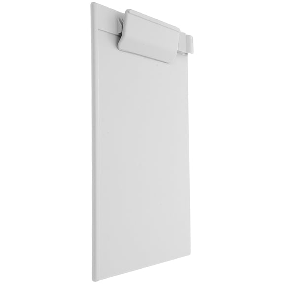 OFFIGAM Profile Clip Board Plastic Writing Clipboard with Paper Holder in Grey