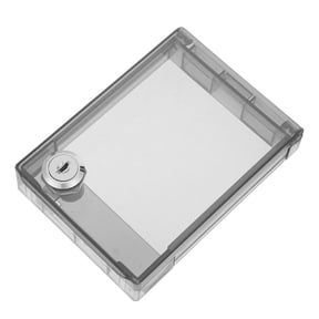 OFFIGAM Transparent Air Conditioner Control Panel Lock Box with Advanced Security and Protective Design