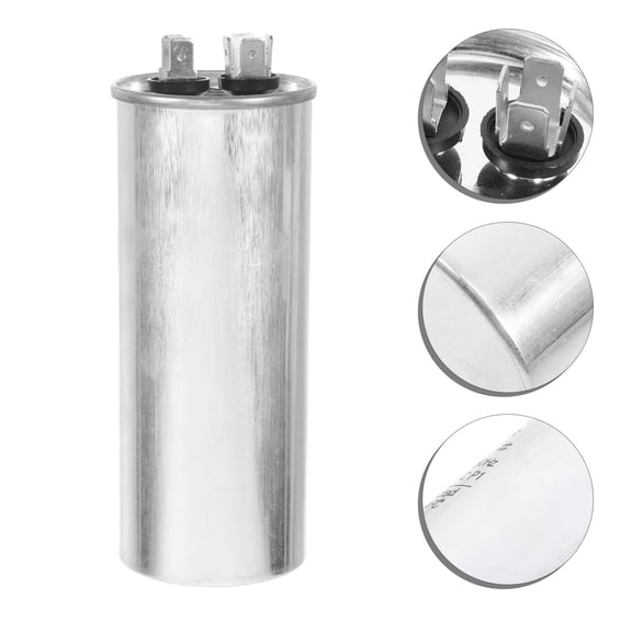OFFIGAM Compact -Plated Round Capacitor 450V AC for Air Conditioner and Compressor Units