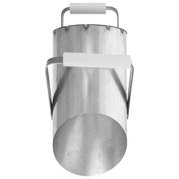 OFFIGAM Plated Silver Alloy Secondary Concrete Funnel Tool for Smooth Pouring and Reduced Waste