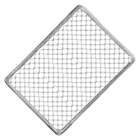 OFFIGAM Plated Silver Metal Door Mat Scraper for Front Door with Durable Steel Wire for Effective Mud Removal