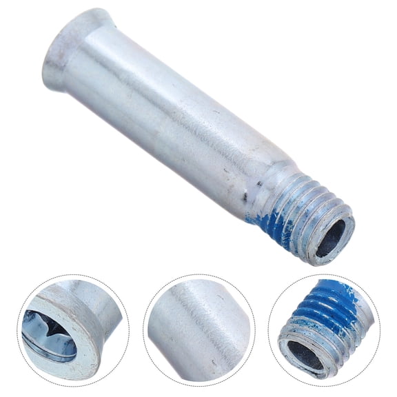 OFFIGAM Plated Silver Steel Roller Skating Spikes Durable Traction Comfort 10Pcs