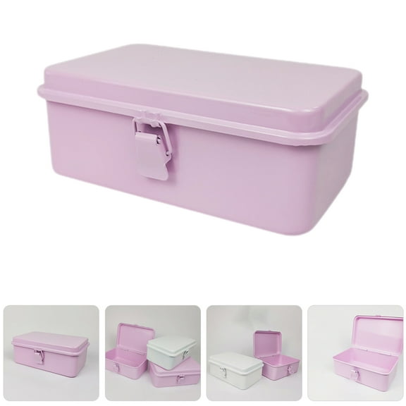 OFFIGAM Portable Toolbox with Cold-Rolled Steel Sheet, Tool Box for Mechanics, Indoor Use, 1 Piece