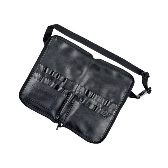 OFFIGAM Pouch for Makeup Cosmetic Brush Bag PU Storage Fanny Pack for Women Daily Use 1 Set