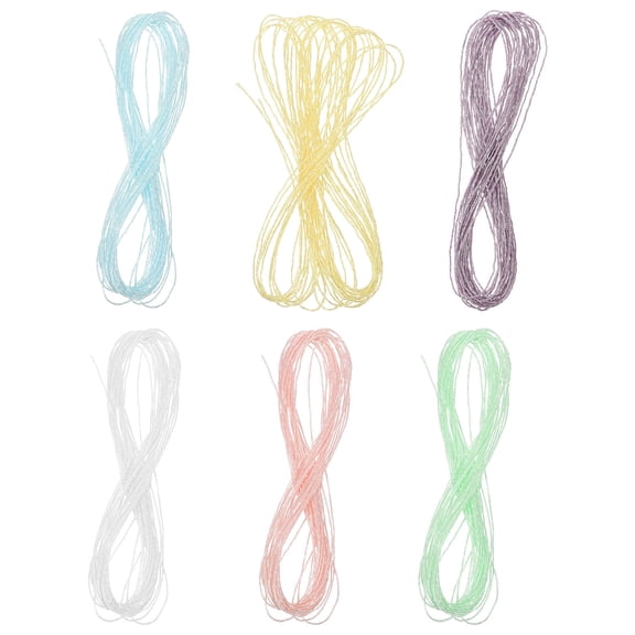 OFFIGAM Assorted Color Silk Embroidery Floss Kit for Sewing, Cross , Needlework and Craft Projects