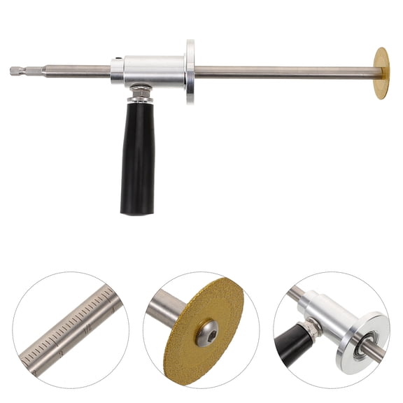 OFFIGAM Precision PVC Pipe Cutter with Adjustable Depth Lightweight Design for Easy Indoor and Outdoor Use Silver