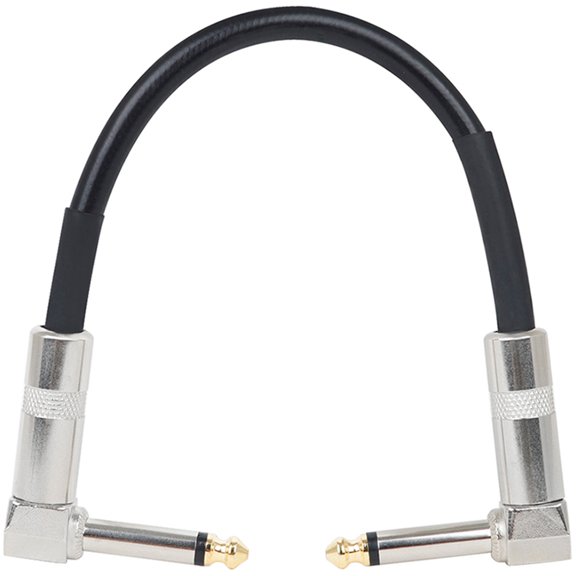 OFFIGAM Guitar Effects Cord with Metal and PVC Construction, Smooth Protective Shell for Performance