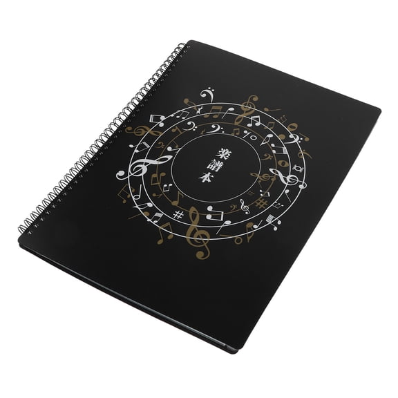 OFFIGAM Professional Music Binder with Writable Sleeves, Non-Reflective , Storage Folder for Sheet Music