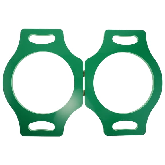 OFFIGAM Green Wig Template Hair System Tool for Precise Head Molding and DIY Hair Replacement