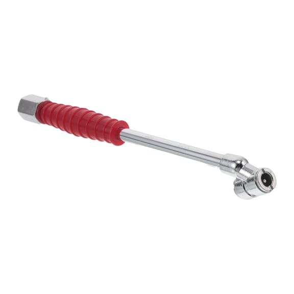 OFFIGAM Red Air Hose Nozzle for Car Tire Inflation with Wide Compatibility and Leak Proof Seal