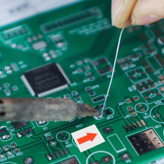OFFIGAM Red Arrow Direction Stickers Paper Material for Home Equipment and Pipeline Flow Indication