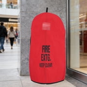 OFFIGAM Red Fire Extinguisher Bag Frost-Resistant and Weather-Proof Safety Accessory