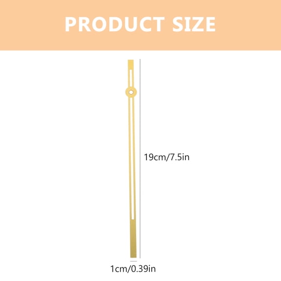 OFFIGAM Clock Kit with Silent Movement, Premium Plastic, Easy to Assemble and Replace Parts