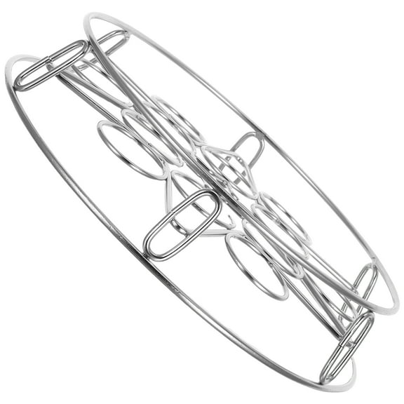 OFFIGAM Stainless Steel Round Steaming Tray with 13 Holes, Stackable Steamer Insert for Kitchen Cooking