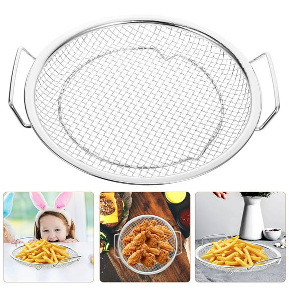 OFFIGAM Stainless Steel Fryer Oil Strainer Basket for Kitchen Cooking, Draining, and Filtering Oil