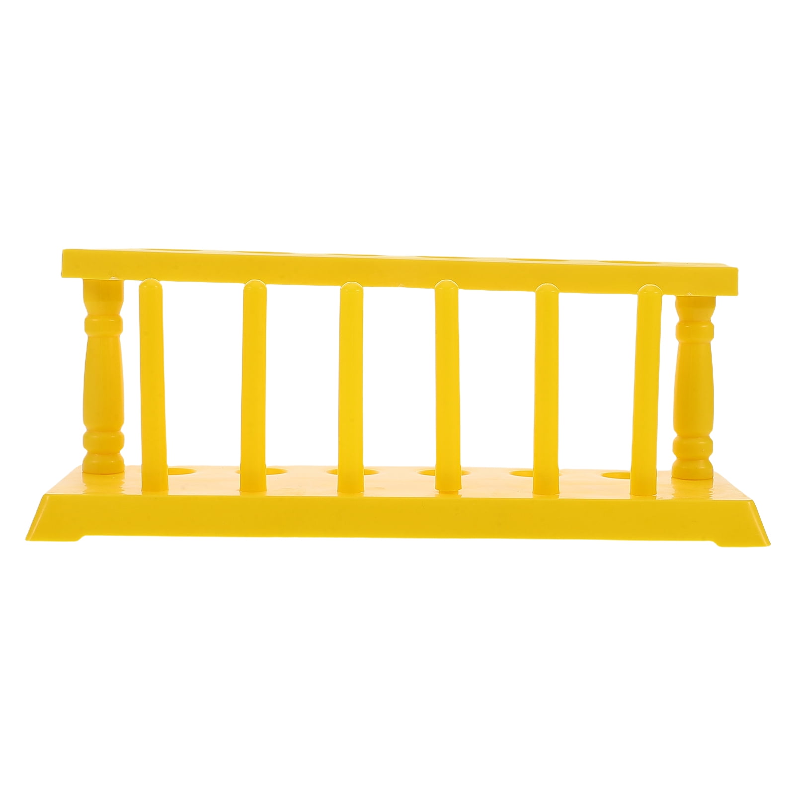 OFFIGAM Science Lab Racks Plastic Test Tube Rack Yellow for Students ...
