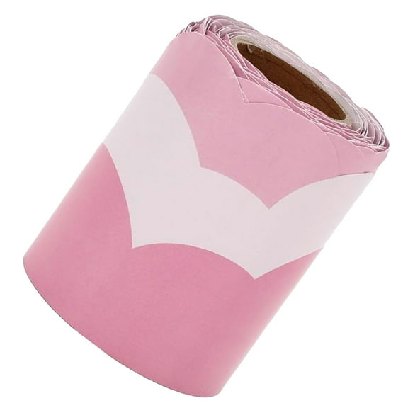 OFFIGAM Cloud Wall Stickers Pink Copper Foil Adhesive Bulletin Board Class Decor