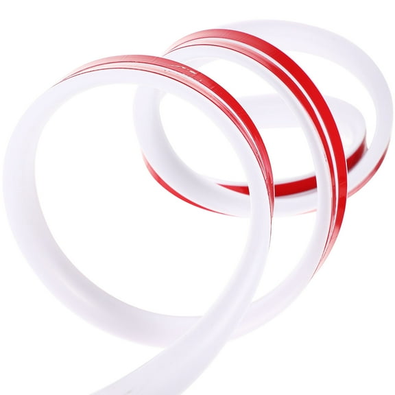 OFFIGAM Durable White PVC Cord Hider, Flexible Design for Home Decor,