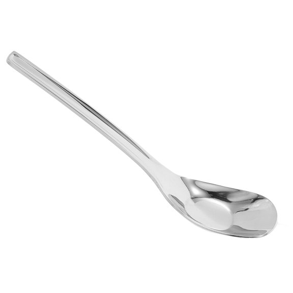 OFFIGAM Ramen Spoon Stainless Steel 1Set 6.9In Round Bowl Shape