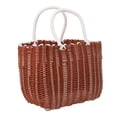 thumbnail image 1 of OFFIGAM Plastic Woven Picnic Basket with Simple Design, and Lightweight, Ideal for Outdoor Use, 1 Piece, 1 of 8