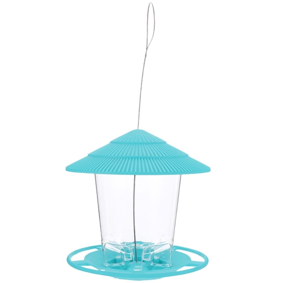 OFFIGAM Sky Hanging Garden Bird Feeder with Sturdy Plastic and Metal Design, Outdoor Wild Bird Food Holder