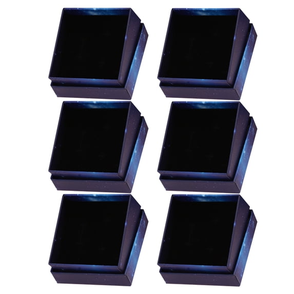 OFFIGAM Jewelry Storage Box Paper Protection Friends Christmas 6pcs