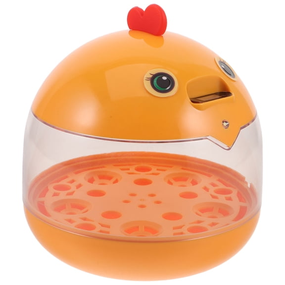 OFFIGAM Small Portable Egg Incubator for Home with Automatic Egg Turner and Quiet Operation in Yellow