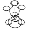 thumbnail image 1 of OFFIGAM Black Metal Pedestal Stand for Crystal Sphere Display Decorative Ornament Holder, 1 of 8