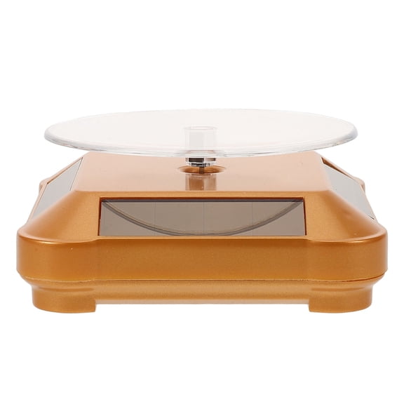 OFFIGAM Golden ABS Display Stand Rotating Showcase Holder for Necklaces 1 Piece
