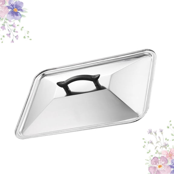OFFIGAM Splash Proof Pan Lid for Home Cooking with Stainless Steel Material 1Pcs