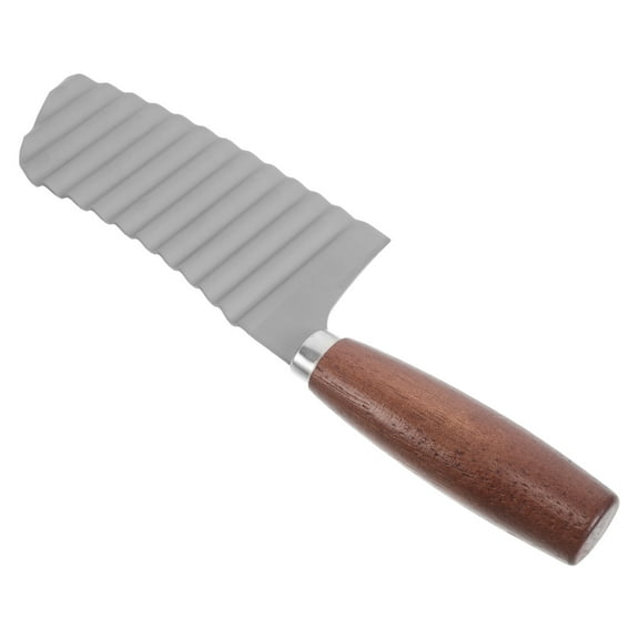 OFFIGAM Stainless Steel Wavy Potato Chopper - 1 Piece Vegetable Slicer Kitchen Gadget for Easy and Efficient Slicing