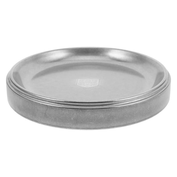 OFFIGAM Stainless Steel Serving Tray Kitchen Dish Shallow Plate For Meal Presentation 1Pcs