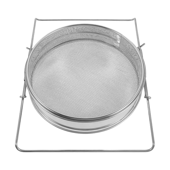 OFFIGAM Stainless Steel Honey Filter Sieve for Beekeeping, Metal Mesh Strainer for and Clean Honey Extraction
