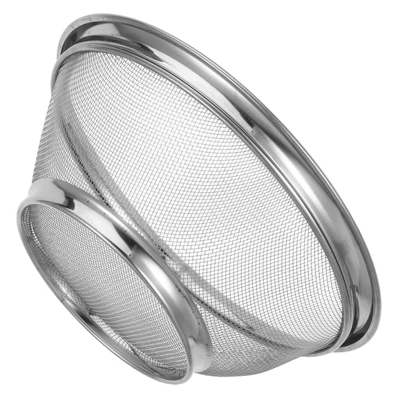 OFFIGAM Large Stainless Steel Food Rinse Basket with Stackable Design for Easy Kitchen Storage