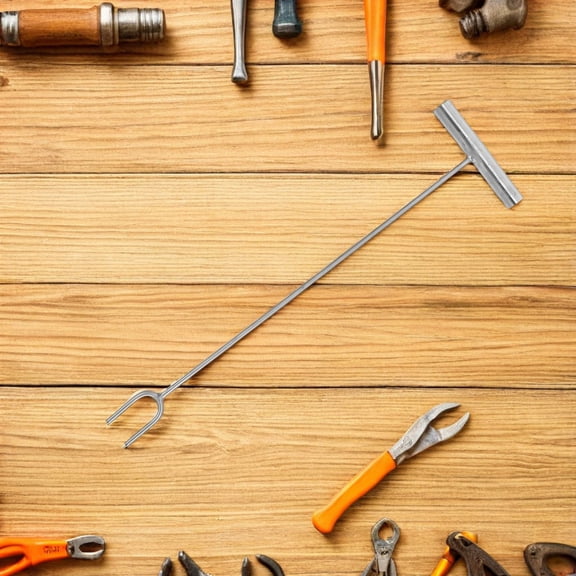 OFFIGAM Multifunctional Plumbing Valve Key Stainless Steel with Fork Structure