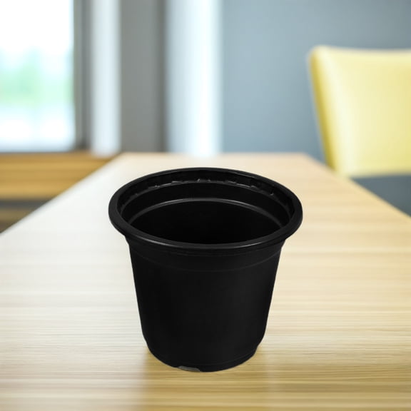 OFFIGAM Starter Pots For Planting Plastic Nursery Pot Black 50pcs For Root Growth