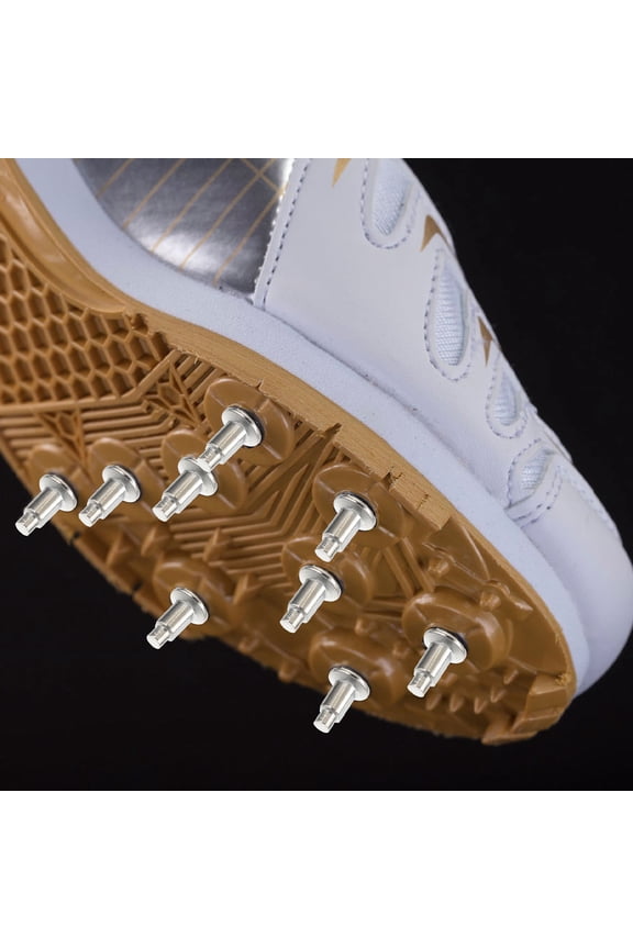 Multipurpose Track Spikes Shoes with Carbon Steel Spikes, Lightweight Running and Training Footwear, 1 Set