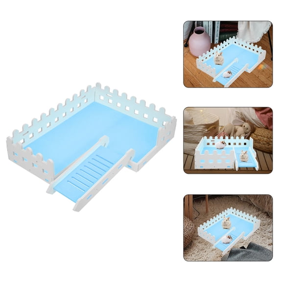 OFFIGAM Small Pet Cage Platform for Climbing, Resting, and Accessories - and Comfortable Play Space