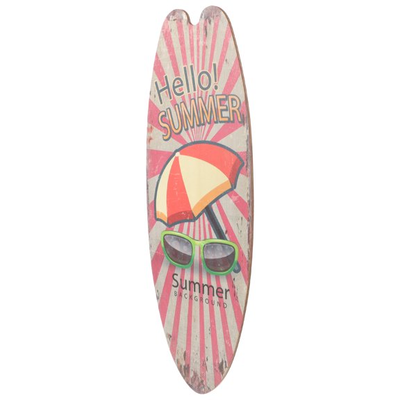 OFFIGAM Surfboard Ornaments Surfing Decor Multi Wall Decoration for Beach Themed Party 1Pcs