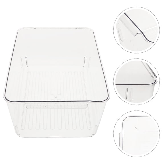 OFFIGAM Mini Fish Bowl Small Transparent Plastic Aquarium Tank for Betta Fish and Small Pets 1 Pack